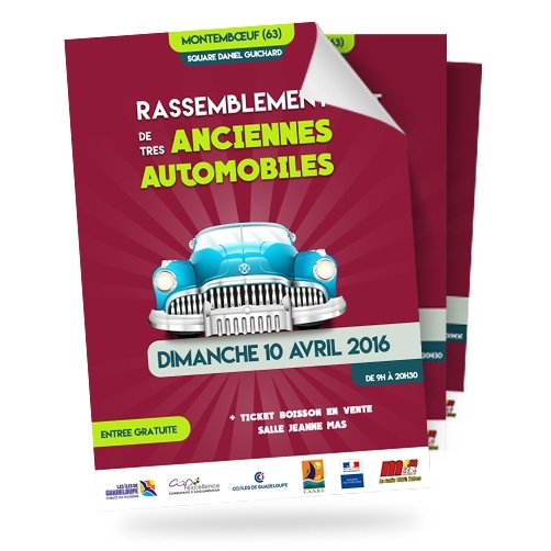 Affiche autocollante